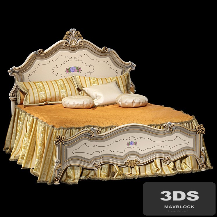 Bed Alberto_Mario_Ghezzani_Barocco