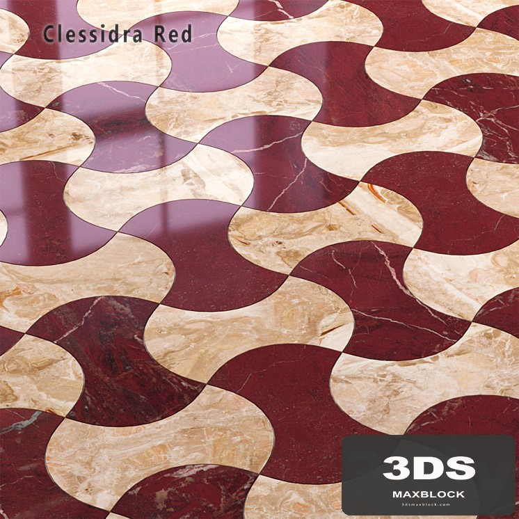Tile Sicis SiciStone Clessidra Red