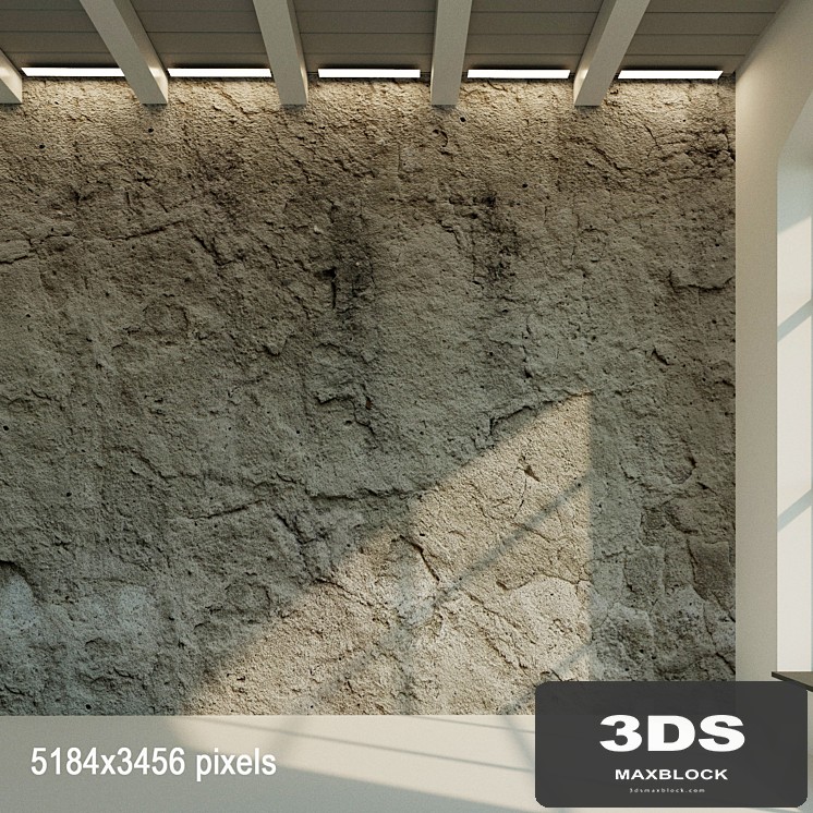 Concrete wall (old concrete) 15