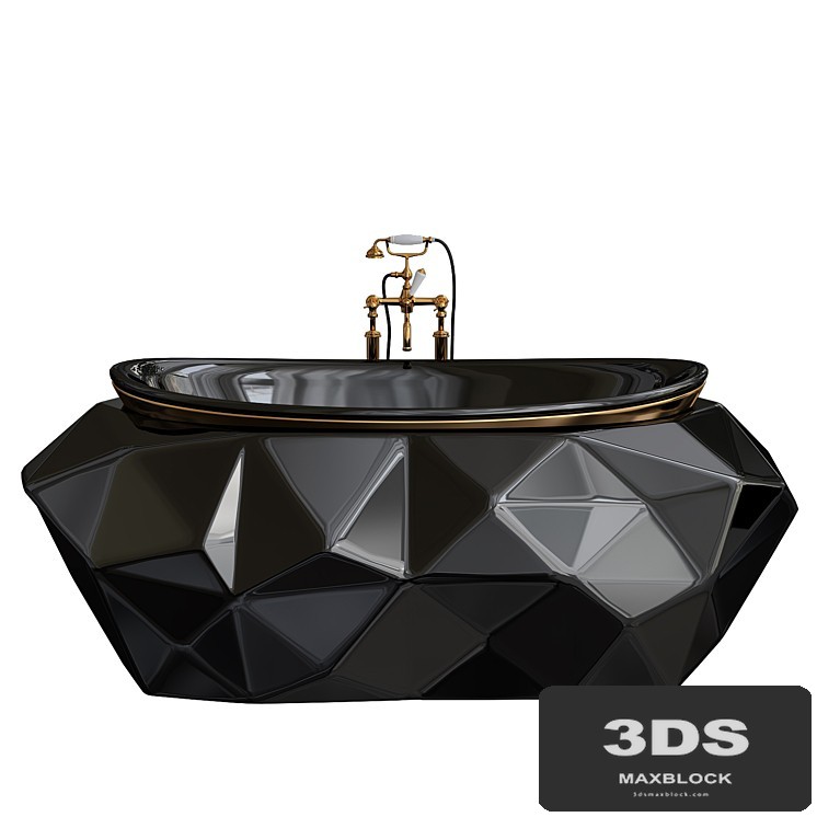 Maison Valentina Bath Black