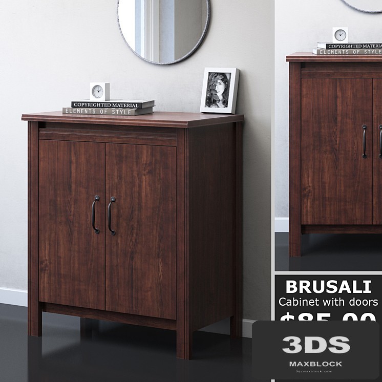 IKEA BRUSALI Cabinet with doors