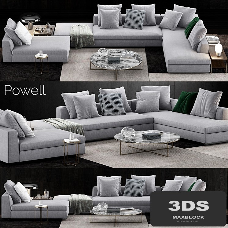 Minotti Powell Sofa