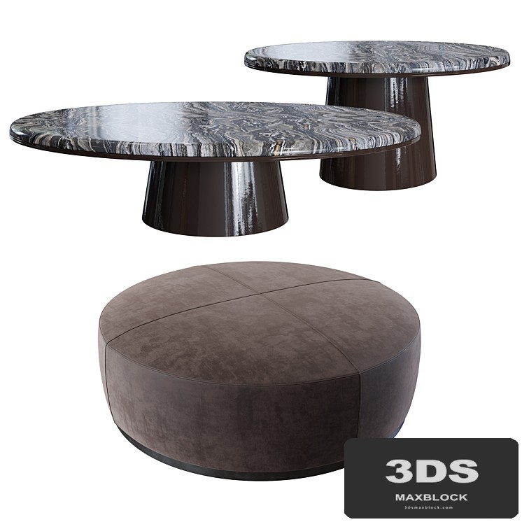 Meridiani Low Tables And Brons