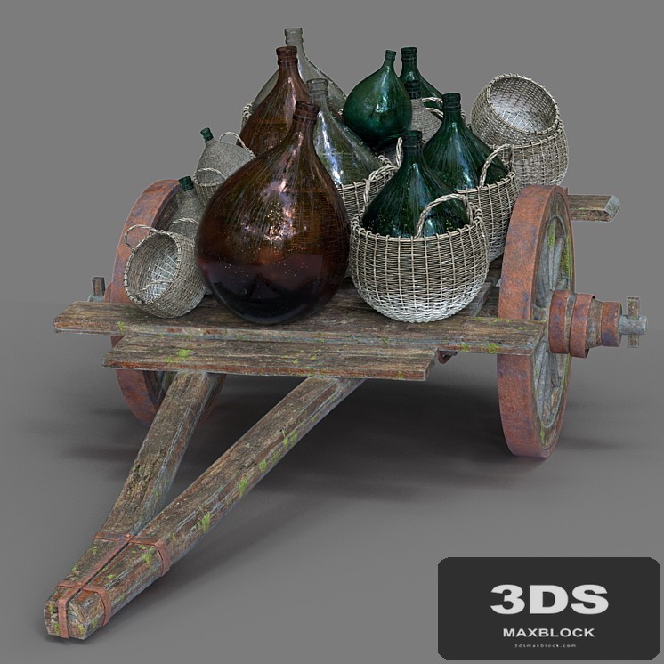 Wooden Cart