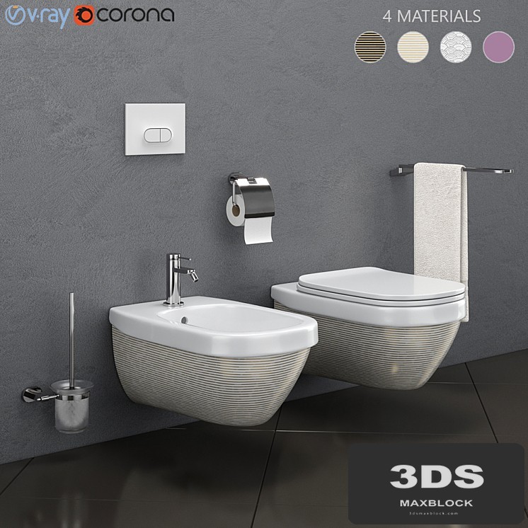 Toilet and bidet HATRIA | ABITO