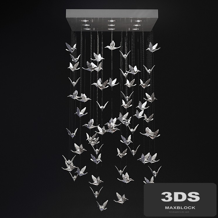 KARE Design. Chandelier Flying Birds