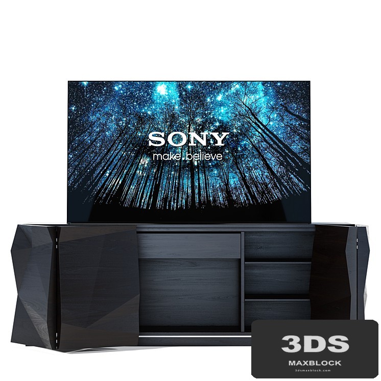 Sony BRAVIA and CRASH SIDEBOARD