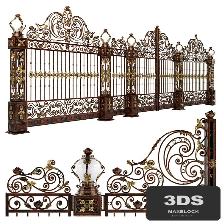 Forged gates wickets and fences N3