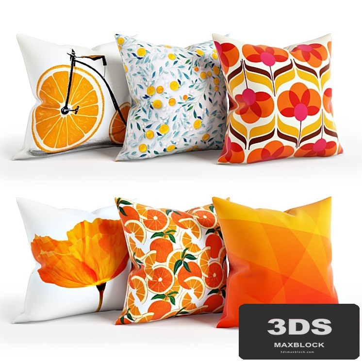 Orange_Pillow_Set_001