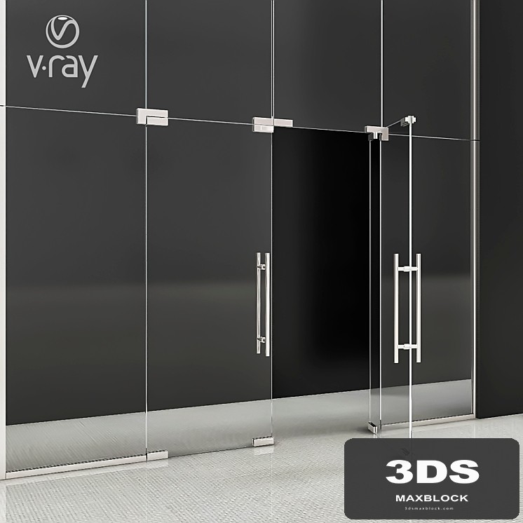 Glass door