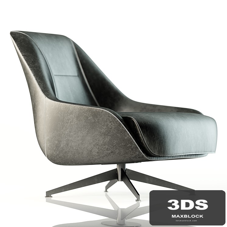 OKHA Nate Swivel Armchair