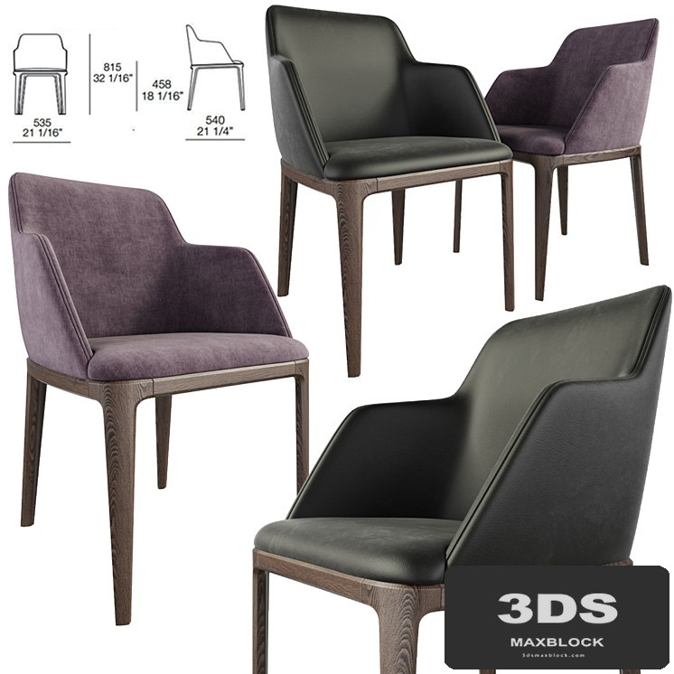 Poliform Grace Dining Chair
