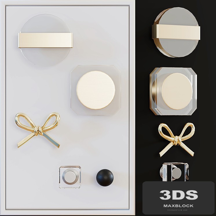 KNOB HOUSE - furniture handles Set 2