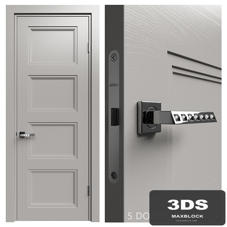 Internal door Academy Medea 5 doors # 3