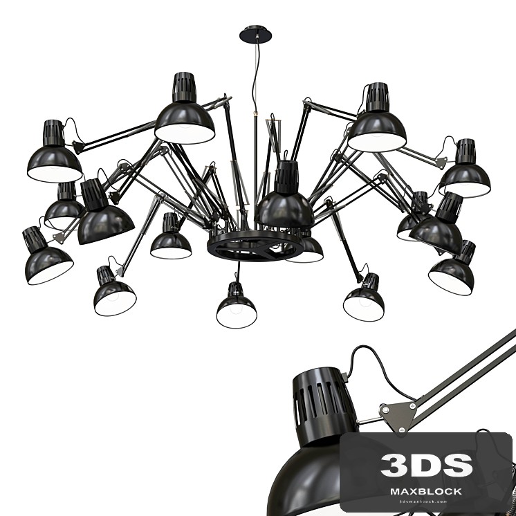 chandelier,spider