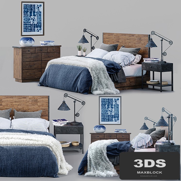Big Daddy's Antiques Bed Set