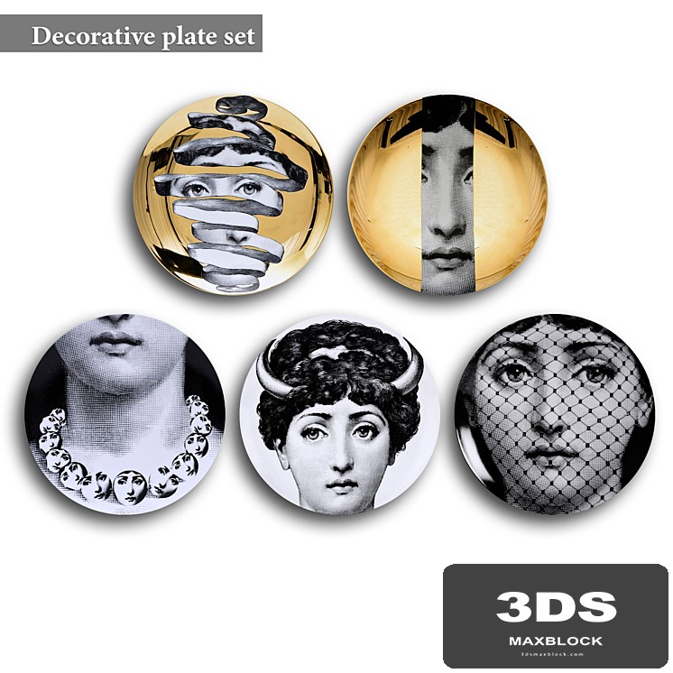Decorative plate set 15