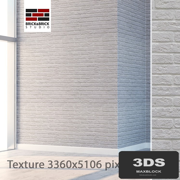 White brick 042