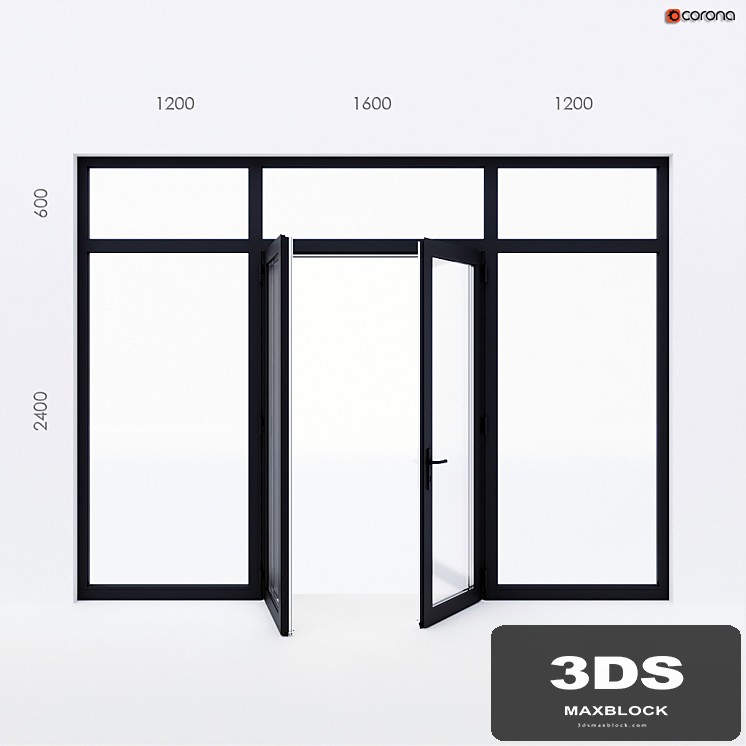 Balcony door Alumil