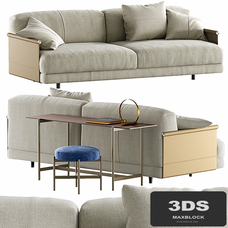 Sofa Ditre Italia Althon Night and Table Ditre Italia Erys