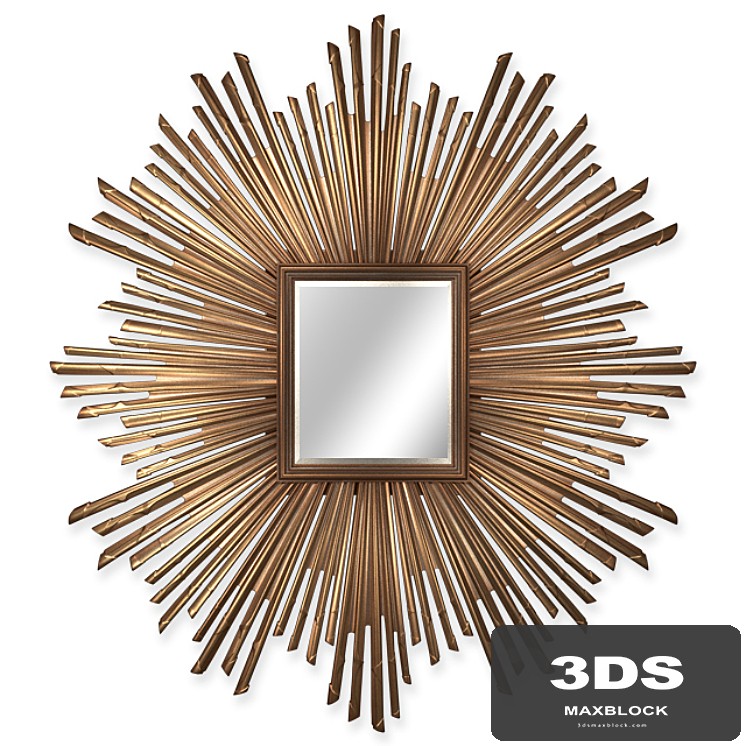 Restoration Hardware 17th C. Sunburst Mirror