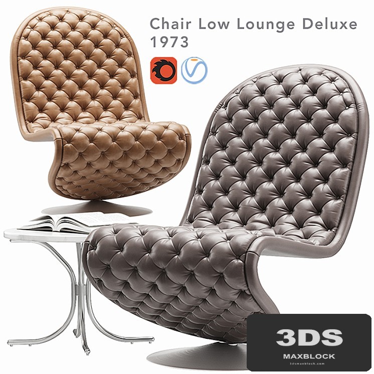 verpan system 123 lounge chair