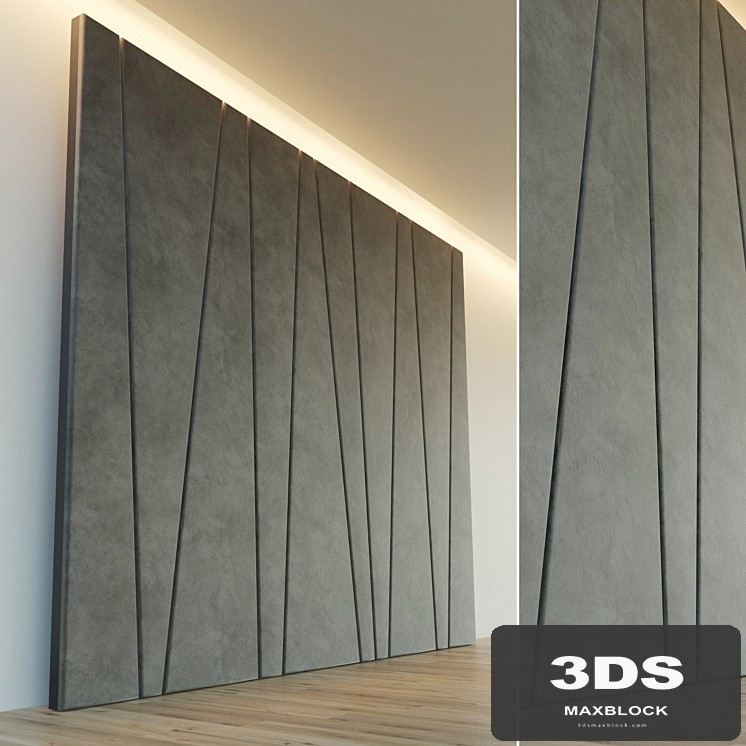 Decorative wall. Soft panel.