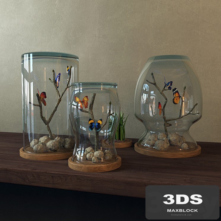 Butterflies in banks