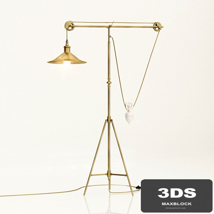 counter balance floor lamp