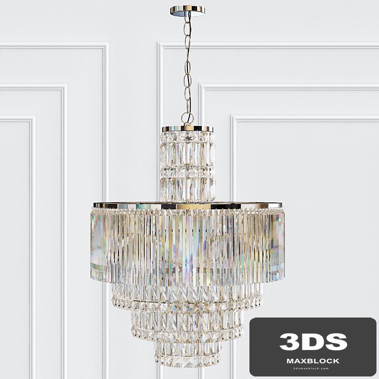 Rossborough 8-Light Crystal Chandelier