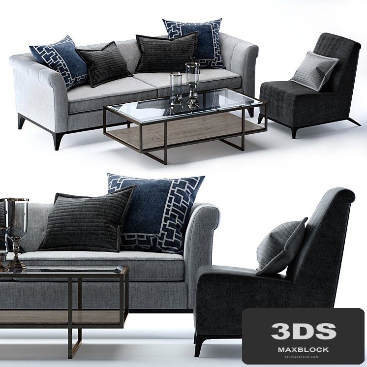Bernhardt Burnham and Austin Chair