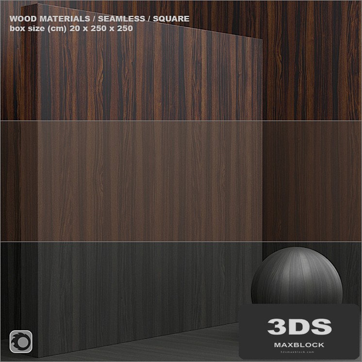 Material wood / veneer (seamless) - set 37