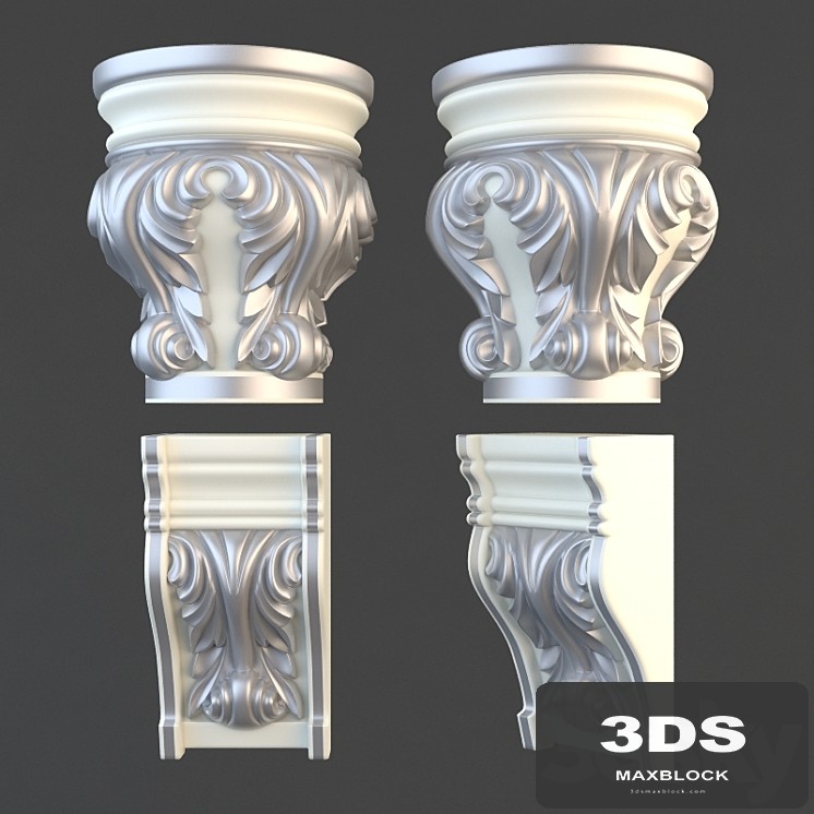 Capital and bracket