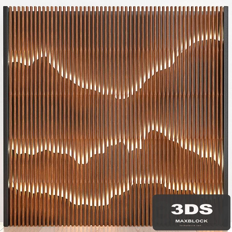 3D Wall Panel №14