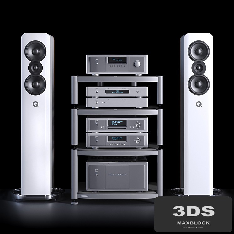 Hi-fi kit NAD and Q acoustics