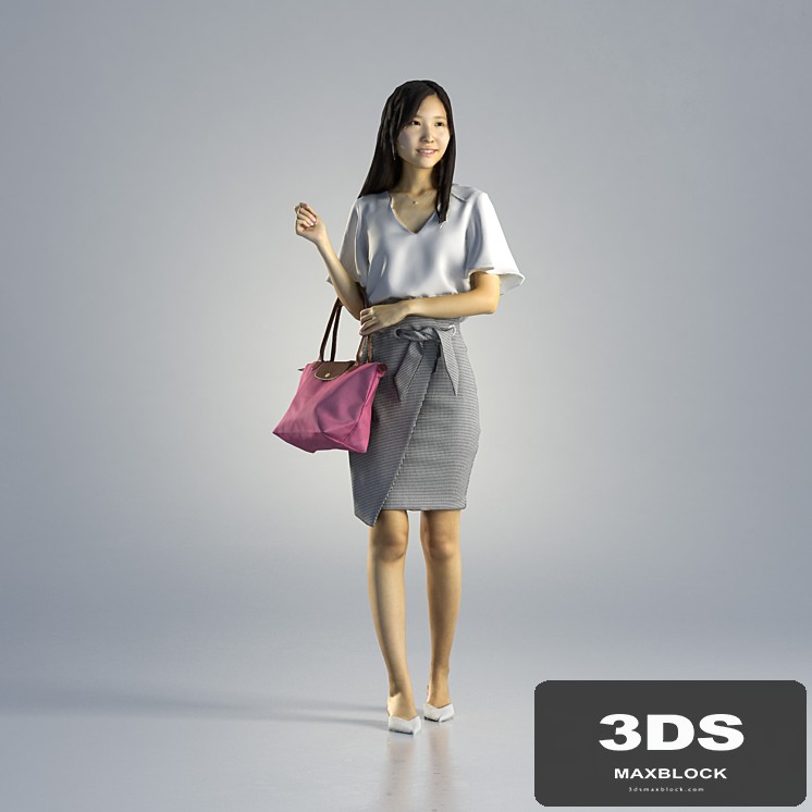 Woman Jess Business Walking 001