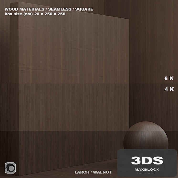 Material wood / veneer (seamless) - set 50