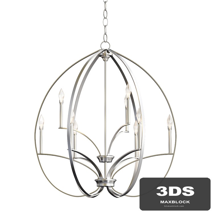 Tilbury Chandelier By Minka Lavery