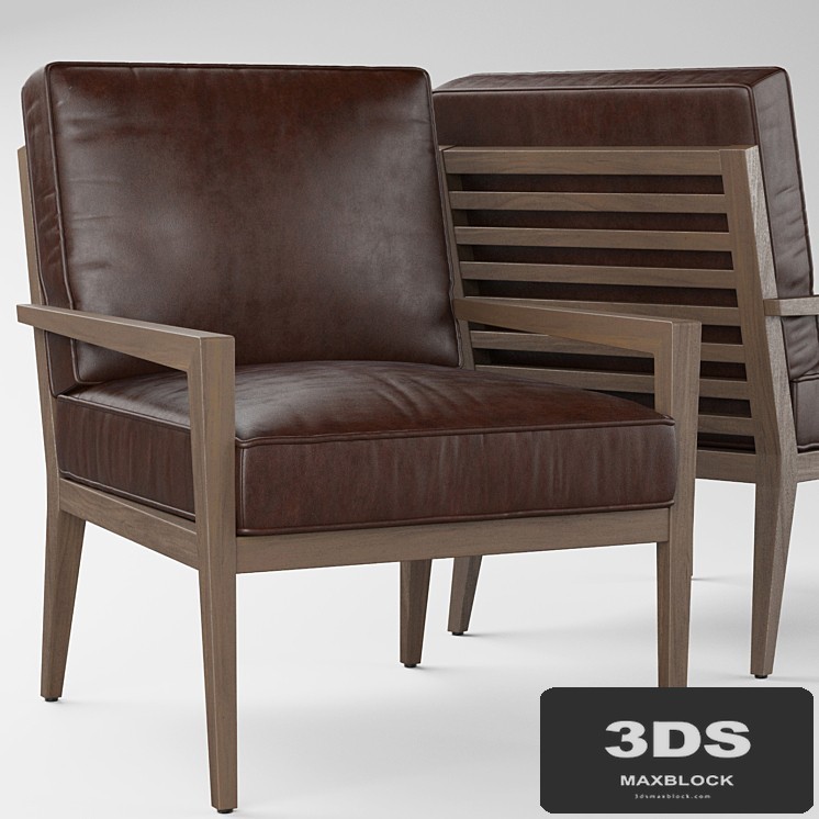 PB Andrew Leather Armchair