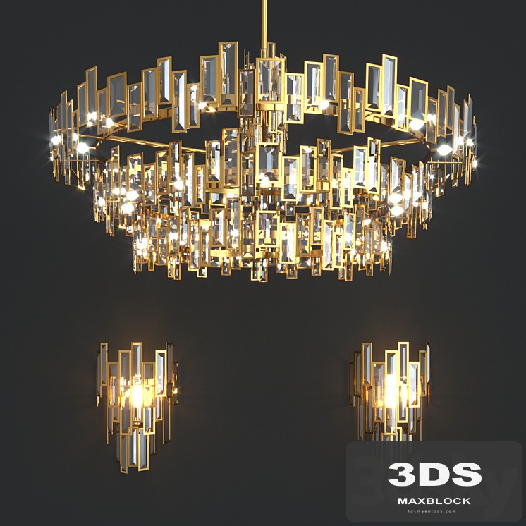 Twenty One Light Island in Luxor Gold