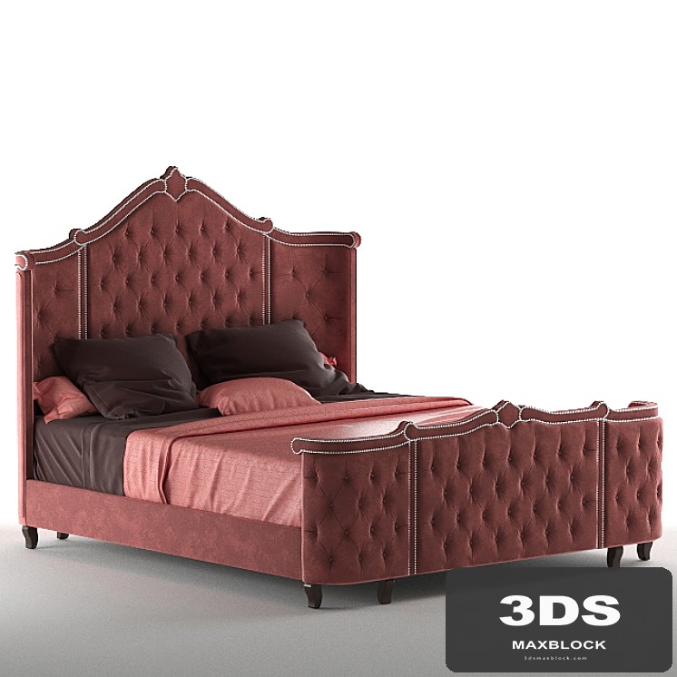 Haute House Pippa Tufted Queen Bed