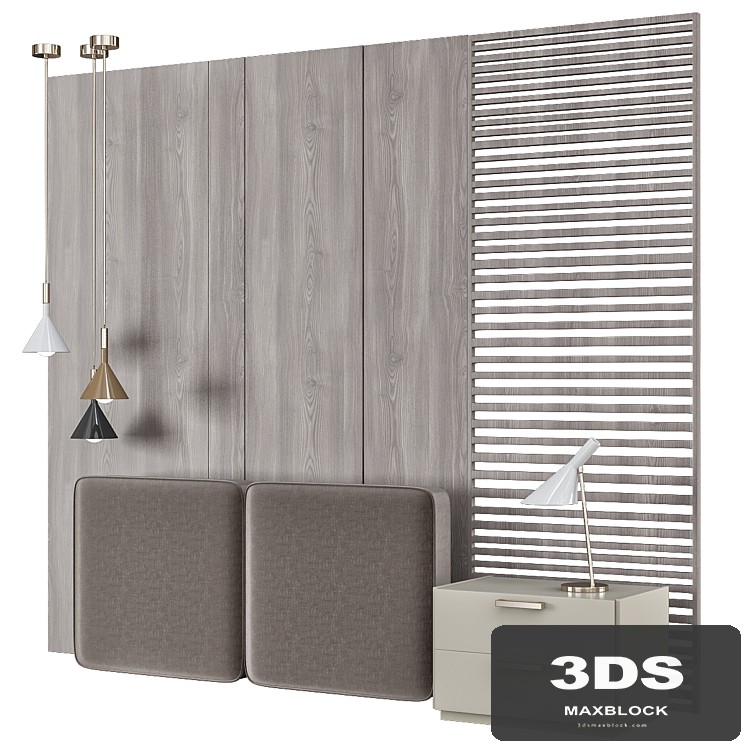 Wall Headboard Collection № 009
