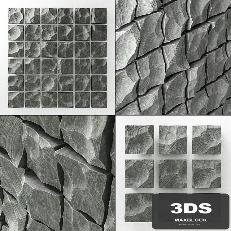 Rock stone decorative panel / Decorative panel of rock stone