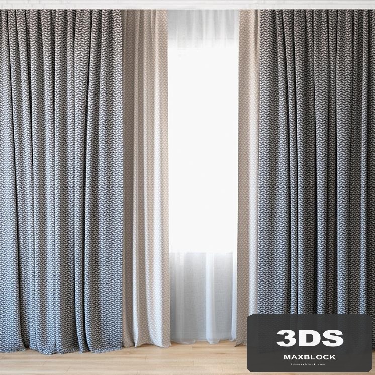 Curtains 35 | Curtains with tulle