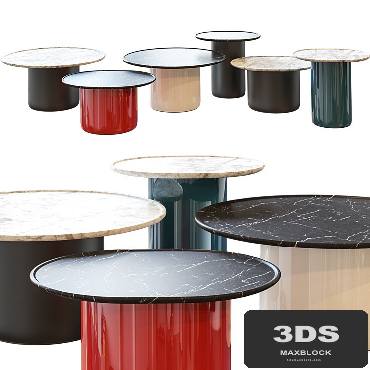 Button Tables by B&B Italia
