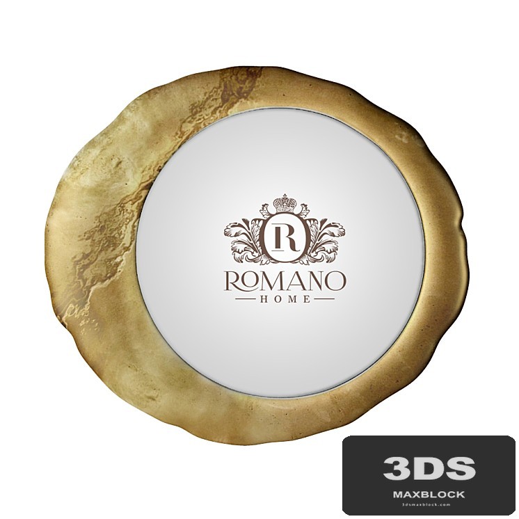 (OM) Mirror Mirror Gold Grand and Gold Golden Romano Home