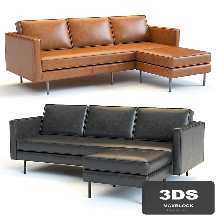 West Elm Axel Corner Sofa