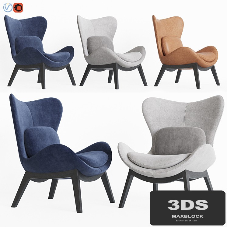 Calligaris lazy armchair