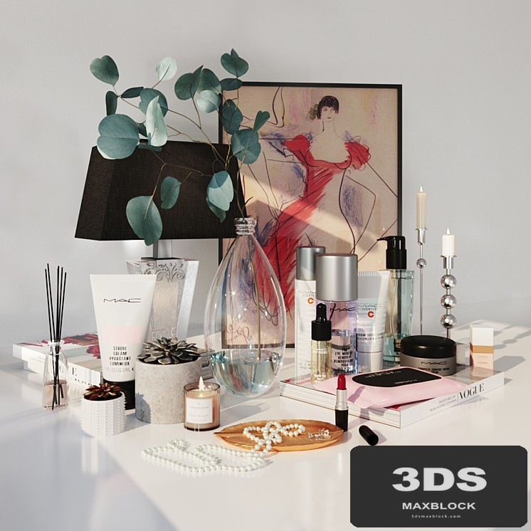 Decorative set cosmetics