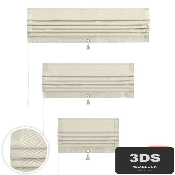 Set of Roman curtains TITOS (INMA)